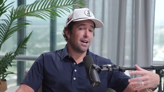 Dom Perry, co-founder of Scrap-It, speaking into a microphone